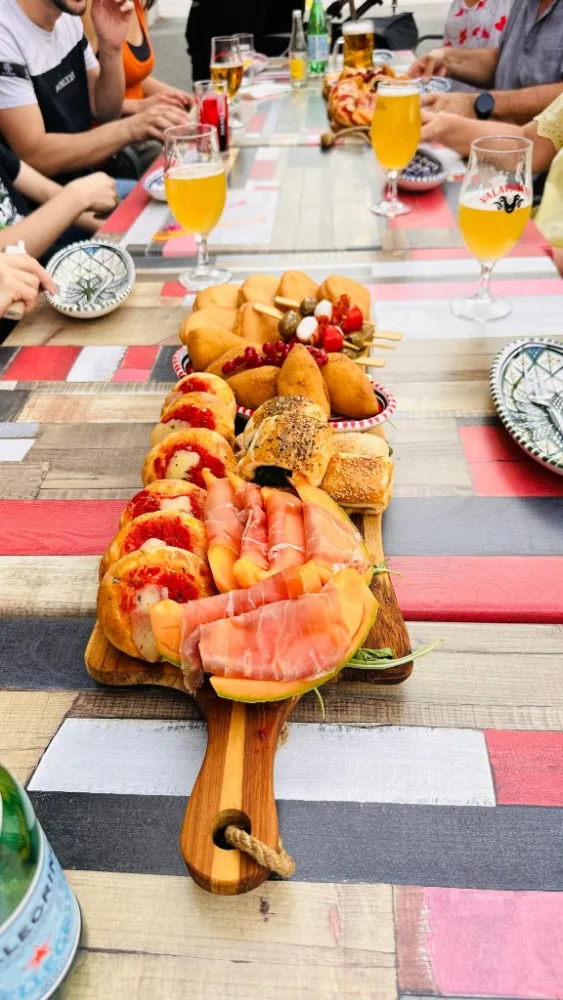 Planche apéro italienne chez Alaimo